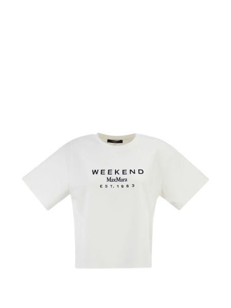  Weekend Max Mara Crew-neck T-shirt - White 