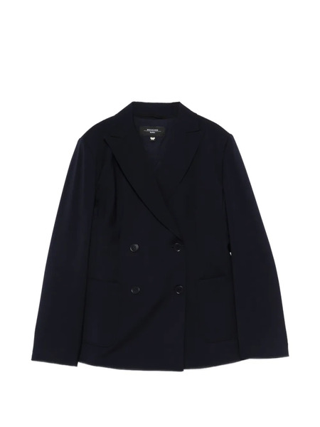  Weekend Max Mara Double-breasted Jacket - Blue 