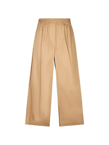  Weekend Max Mara Elasticated Pleated Trousers - Brown 