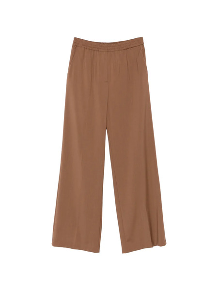  Weekend Max Mara Elasticated Wide-leg Trousers - Brown 