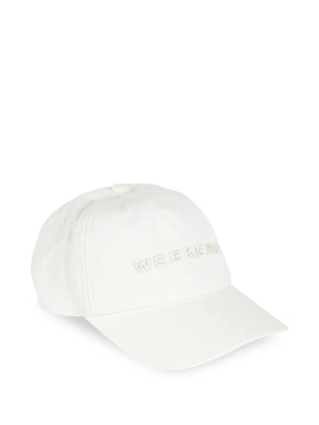  Weekend Max Mara Embroidered Baseball Cap - Neutrals 