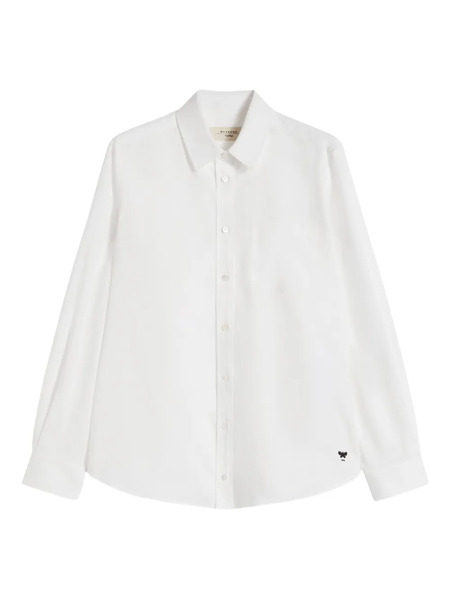 Weekend Max Mara Embroidered Cotton Shirt - White 