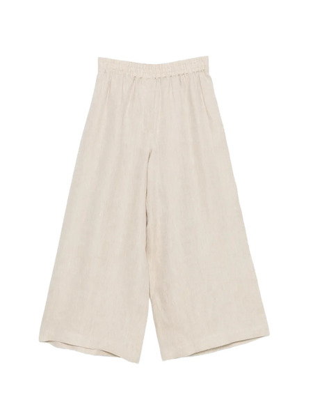  Weekend Max Mara Felino Elasticated Cropped Trousers - Neutrals 
