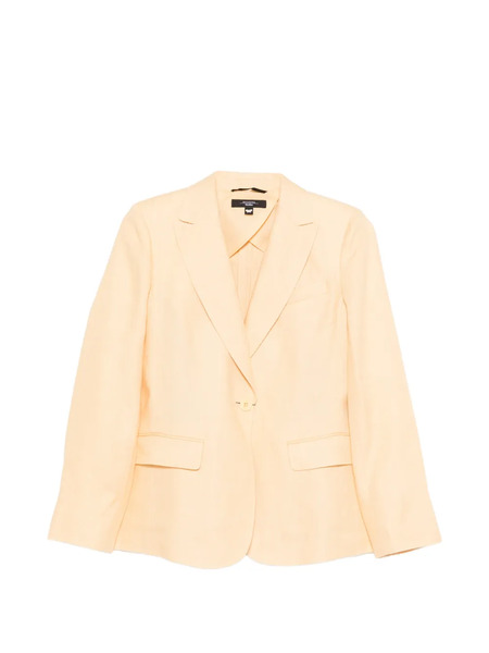  Weekend Max Mara Flap-pocket Blazer - Yellow 