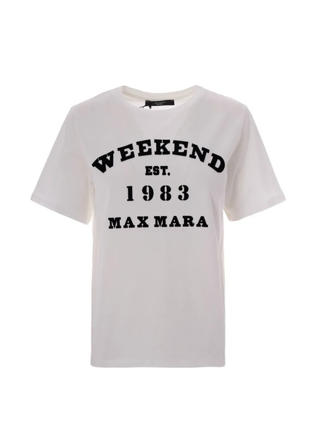  Weekend Max Mara Graphic T-shirt - White 