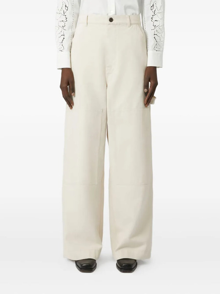  Weekend Max Mara High-waisted Cargo Trousers - Neutrals 
