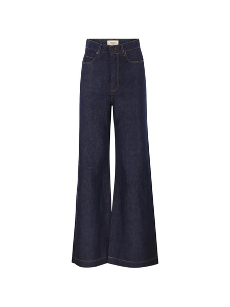  Weekend Max Mara Latino Five-pocket Flared Jeans - Blue 