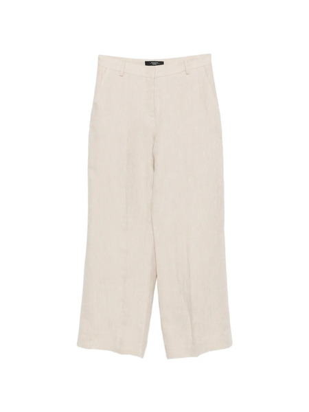  Weekend Max Mara Malizia Pressed-crease Pallazo Pants - Neutrals 