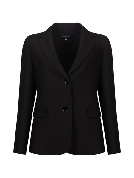  Weekend Max Mara Notched-lapel Blazer - Black 