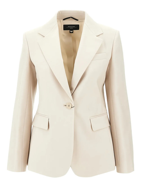  Weekend Max Mara Notched-lapel Blazer - Neutrals 