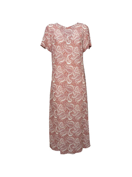  Weekend Max Mara Paisley Midi Dress - Red 