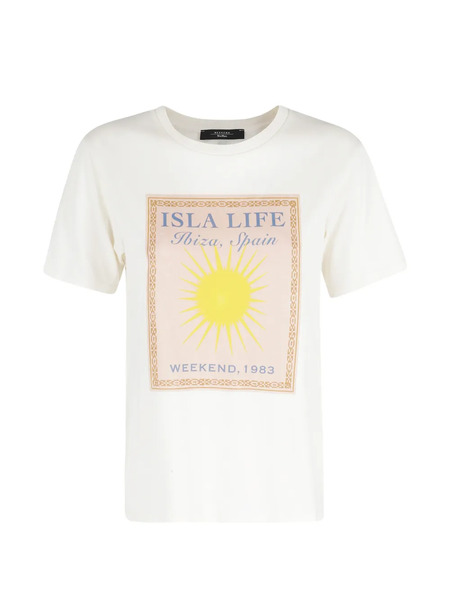  Weekend Max Mara Pantera Printed T-shirt - Neutrals 