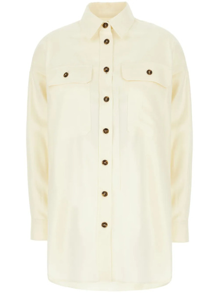  Weekend Max Mara Patch-pocket Shirt - White 