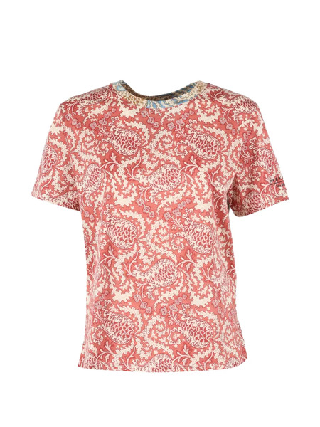  Weekend Max Mara Patterned T-shirt - Red 