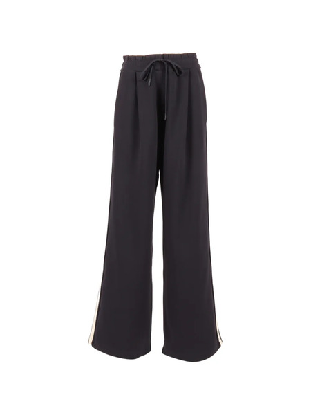  Weekend Max Mara Perdoni Drawstring Stripe Trousers - Blue 