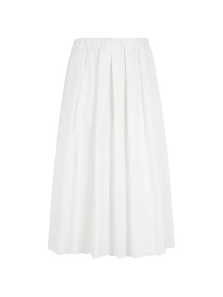  Weekend Max Mara Pio Midi Skirt - White 
