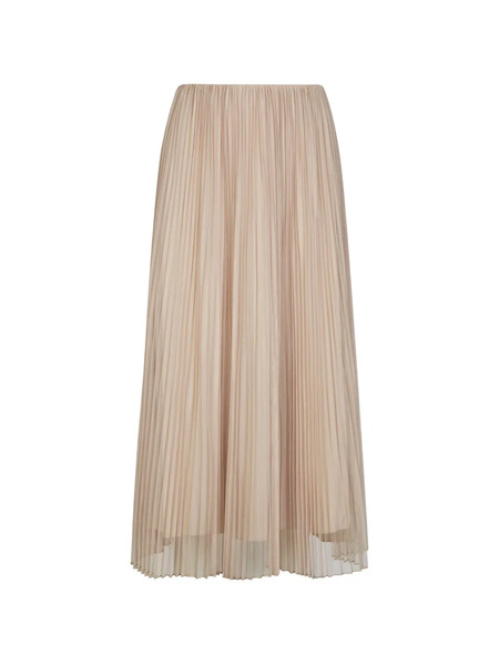  Weekend Max Mara Pleated-design Skirt - Neutrals 