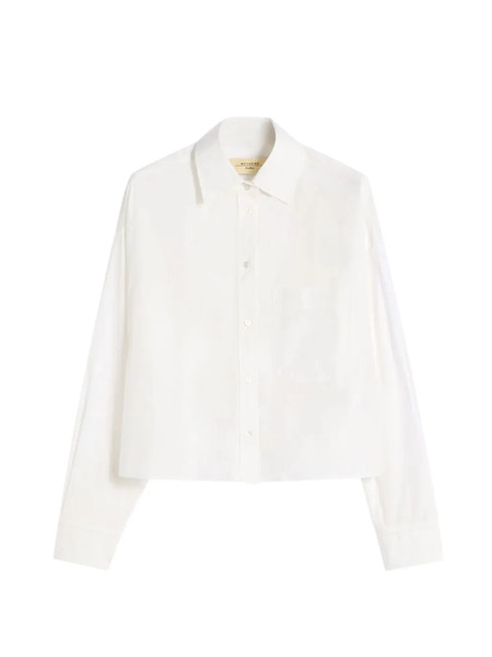  Weekend Max Mara Pleated Shirt - White 