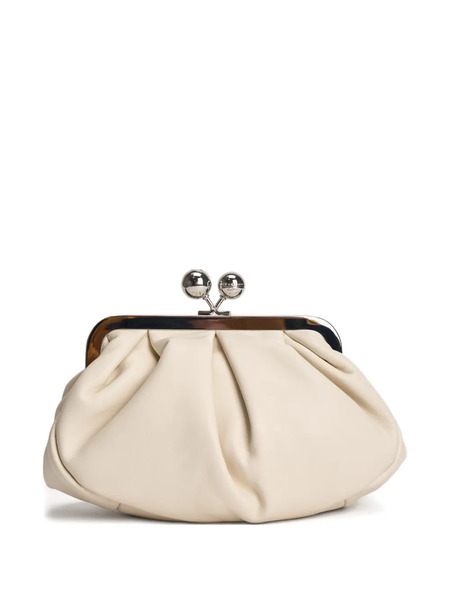  Weekend Max Mara Prati Kisslock Clutch Bag - Neutrals 