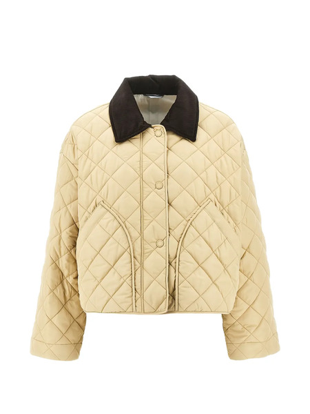 Weekend Max Mara Reve Quilted Jacket - Neutrals 