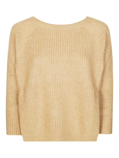  Weekend Max Mara Ribbed Sweater - Neutrals 