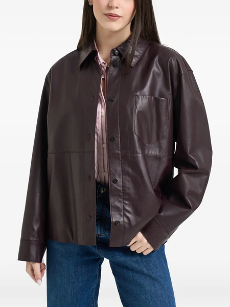  Weekend Max Mara Scatola Pocket Overshirt - Red 