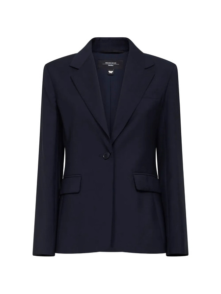  Weekend Max Mara Single-breasted Blazer - Blue 