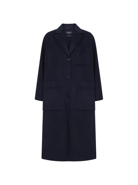  Weekend Max Mara Single-breasted Coat - Blue 