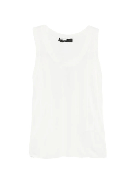  Weekend Max Mara Sleeveless Top - White 
