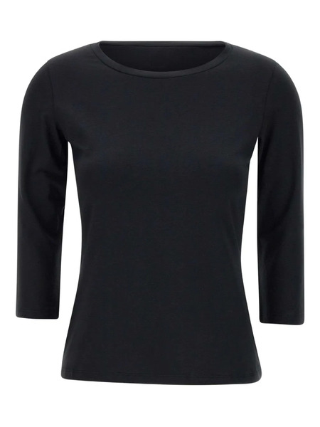  Weekend Max Mara Three-quarter Sleeve T-shirt - Black 