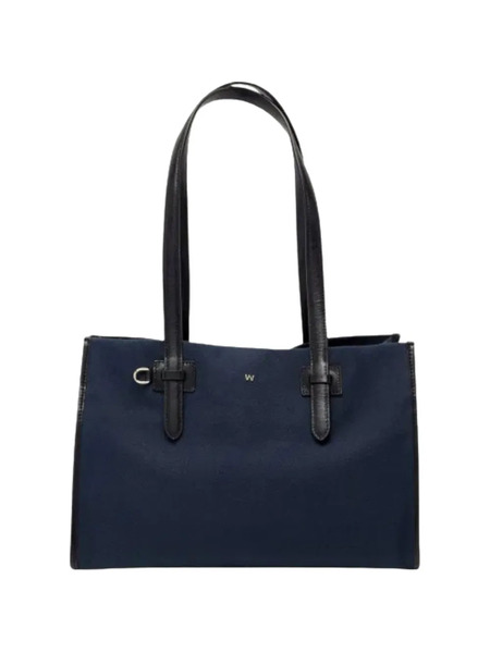  Weekend Max Mara Trim Handle Shoulder Bag - Blue 
