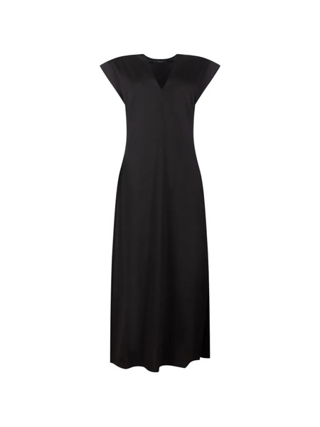  Weekend Max Mara V-neck Dress - Black 