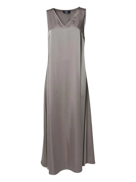  Weekend Max Mara V-neck Dress - Grey 