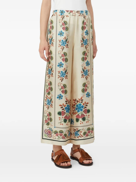  Weekend Max Mara Wkdsnack Printed Trousers - Neutrals 