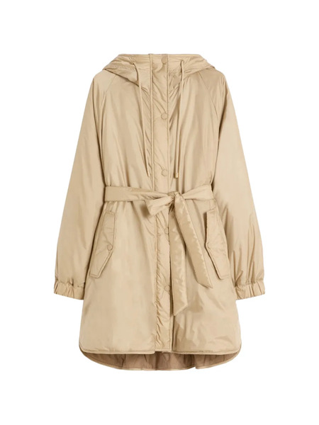  Weekend Max Mara Wkdveranda Hooded Coat - Neutrals 