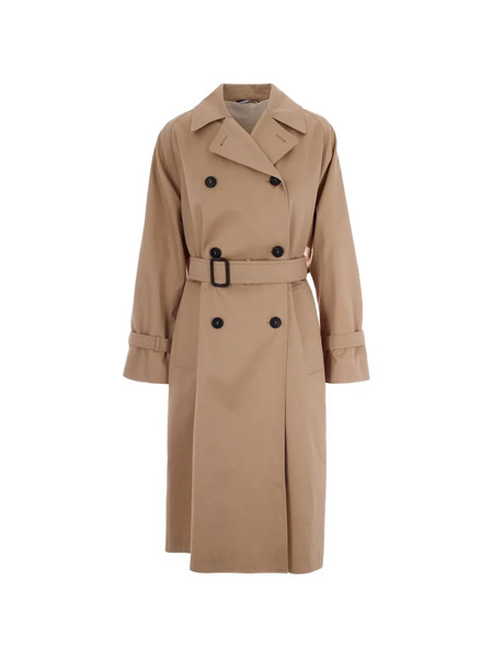  Weekend Max Mara Wksninfa Double-breasted Trench - Neutrals 