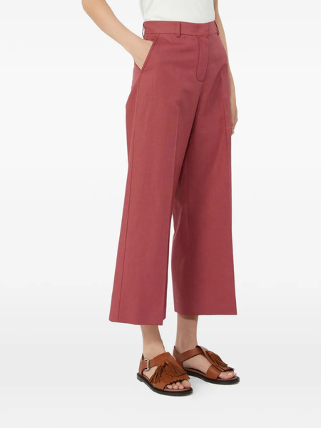  Weekend Max Mara Zircone Cotton Trousers - Pink 