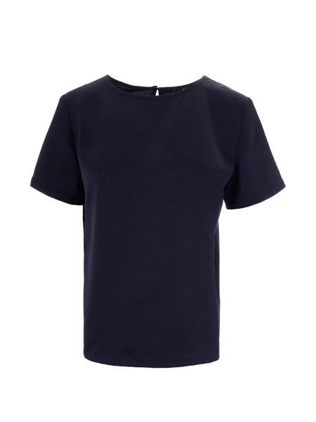  Weekend Max Mara Zona Short-sleeve Blouse - Blue 