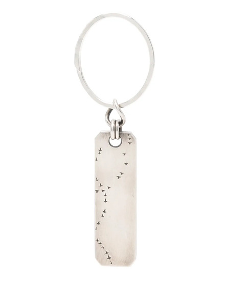  Werkstatt:münchen Brass Keyring - Silver 