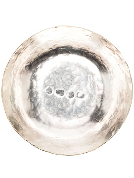  Werkstatt:münchen Hammered-effect Soy Bowl - Silver 