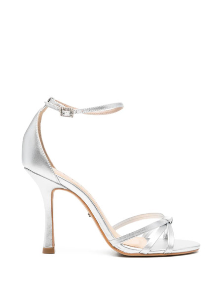  Werner Knotted Strap Sandals - Silver 