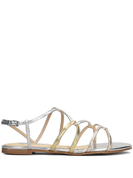 Werner Metallic-effect Sandals - Silver 