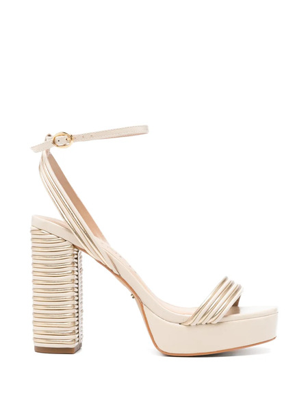  Werner Platform Heeled Sandals - Neutrals 
