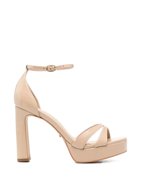  Werner Square-toe Heeled Sandals - Neutrals 