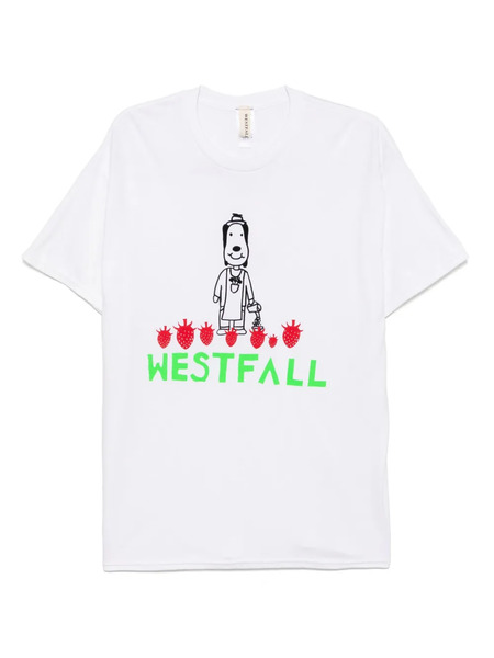  Westfall Graphic-printed T-shirt - White 