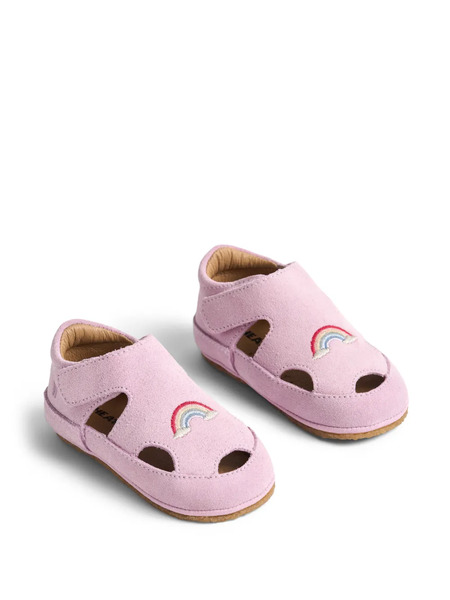 Wheat Cut-out Sandals - Pink 