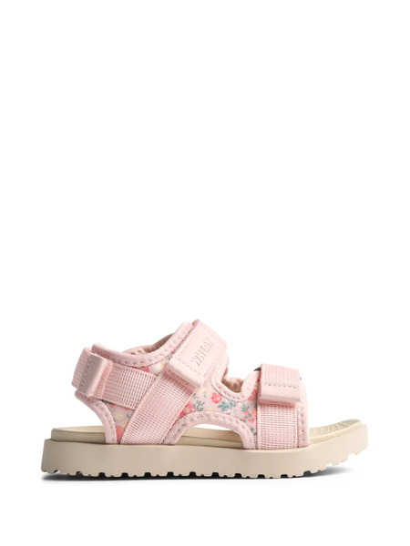  Wheat Mandy Floral-print Sandals - Pink 