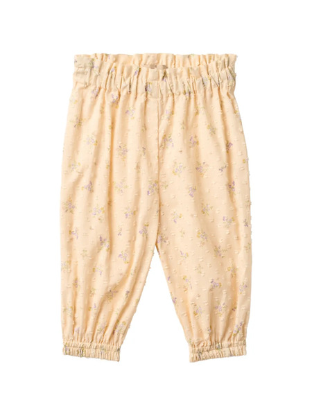  Wheat Polly Floral Trousers - Neutrals 