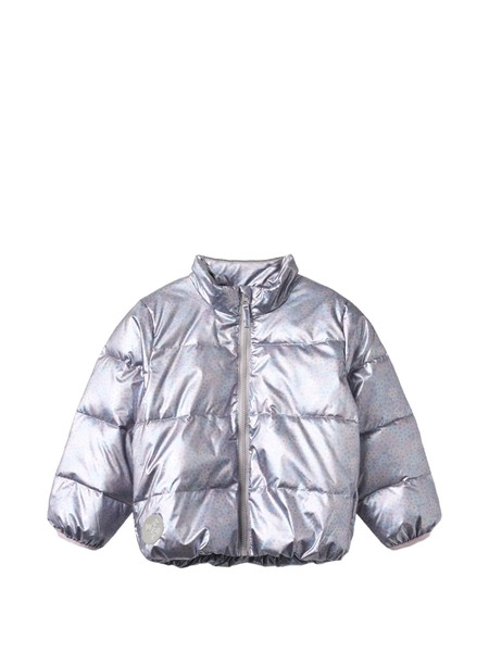  Wheat Ullu Puffer Jacket - Silver 