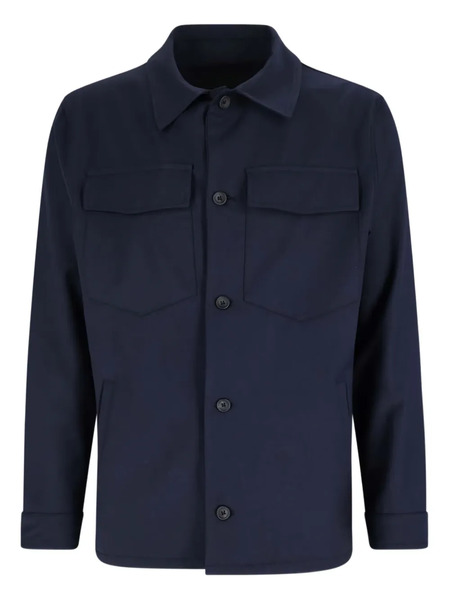  White Sand Buttoned Shirt - Blue 